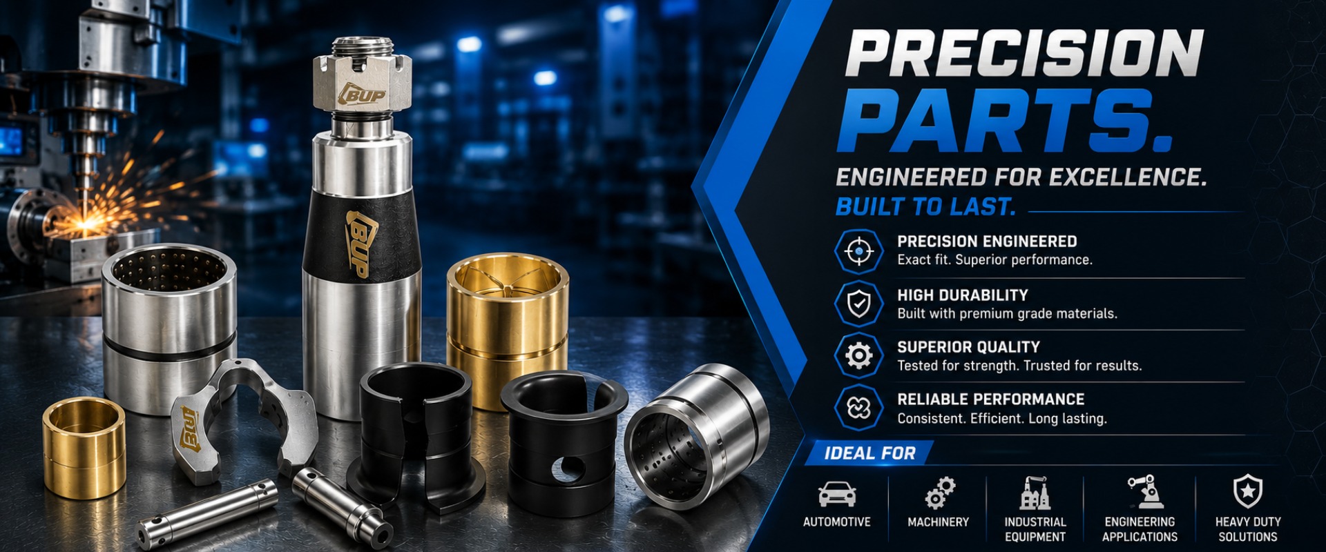 Precision Parts Banner